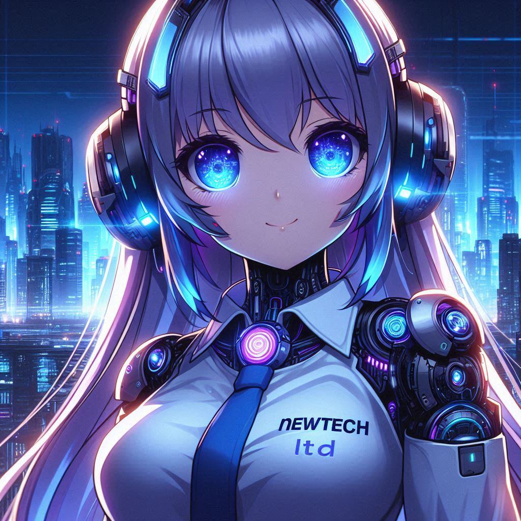 NewTech Mascot - Cute #1 NewTech Mascot - Cute #1